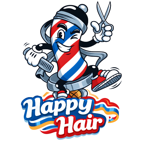 happy hair logo